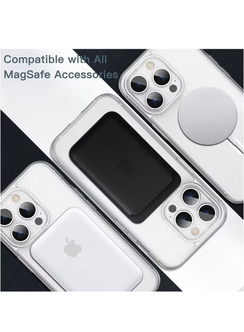 IAF Clear Magnetic Case with Built-in Magnets, Crystal Clear [Yellow Resistant] Anti-Scratch Slim Soft TPU Cover (iPhone 14 Pro Max) - Image 3