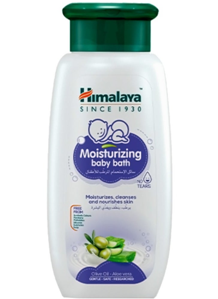 Himalaya - Moisturizing Baby Bath With Olive Oil And Aloe Vera 400 ml - Image 1