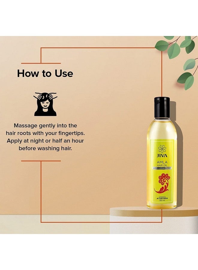Jiva Amla Oil - 120 Ml - Pack Of 1 - For All Hair Types, Amla Hair Oil For Hair Growth - Image 5