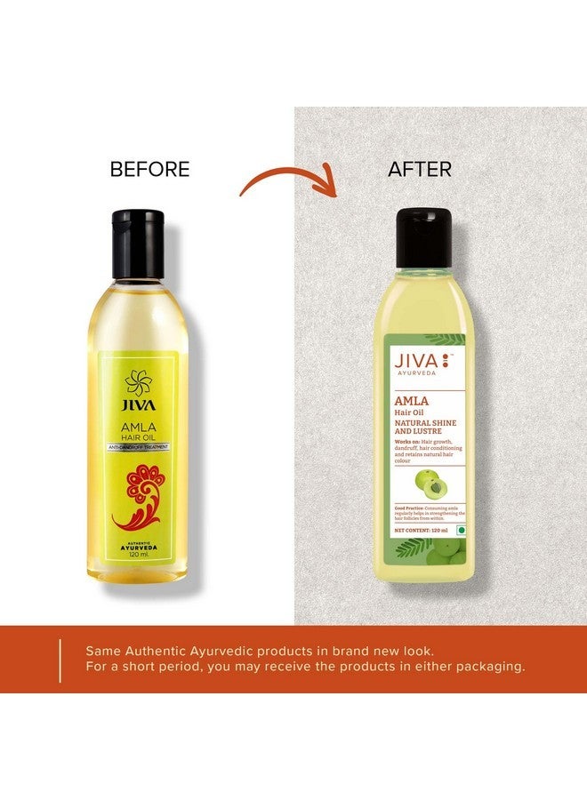 Jiva Amla Oil - 120 Ml - Pack Of 1 - For All Hair Types, Amla Hair Oil For Hair Growth - Image 4