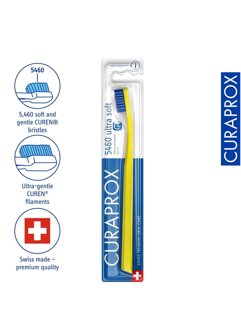 CURAPROX - Curaprox Ultra Soft Toothbrush 5460 Multi Color One Piece - Image 1