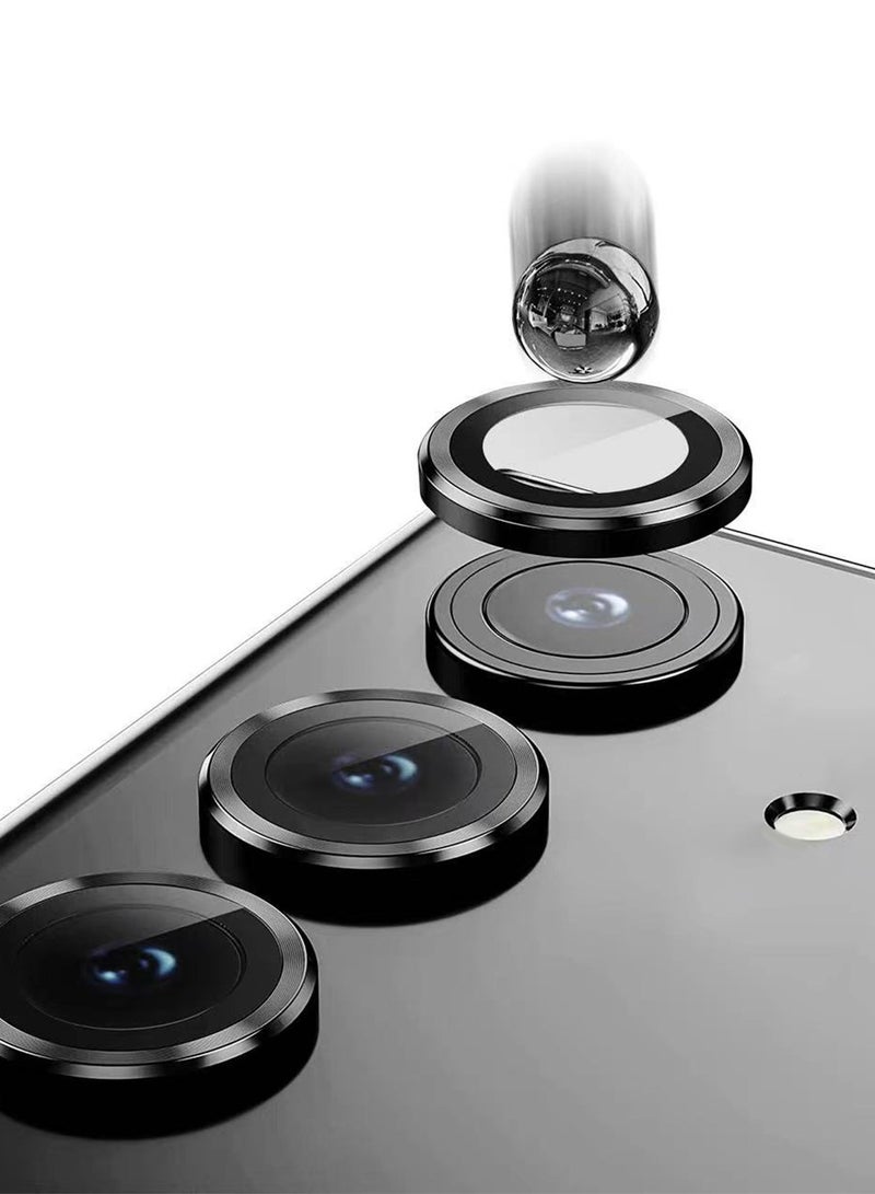 Lens protection film HD CD pattern for SAMSUNG Galaxy S23, Gold - Image 4