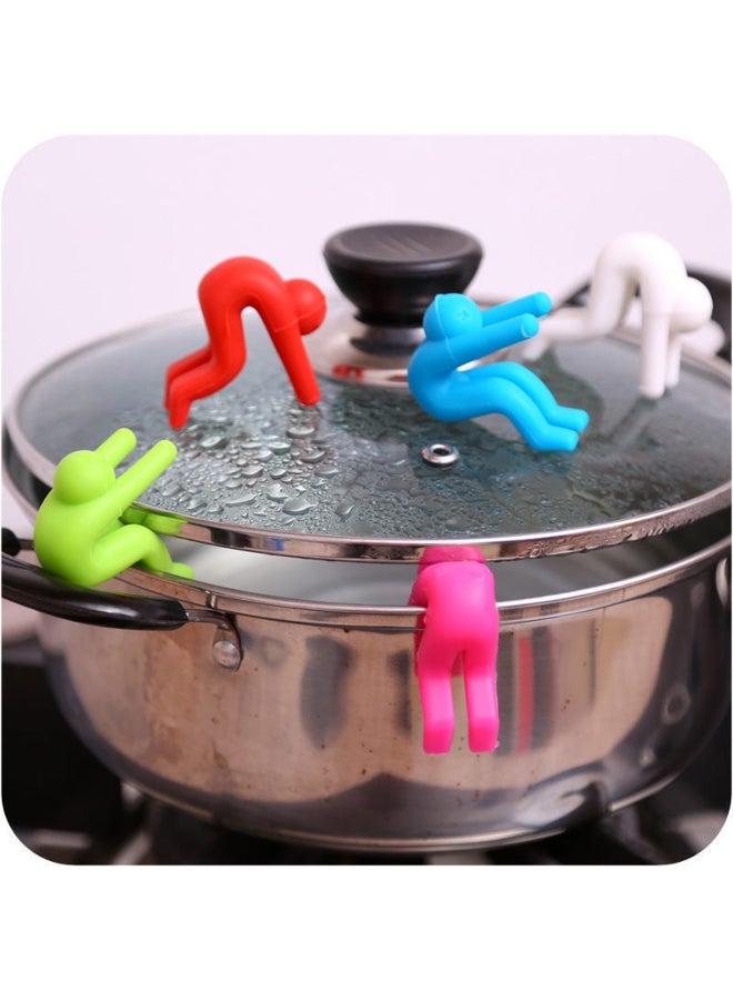 Anti Overflow Lid Device with Silicone Holder  - Image 1