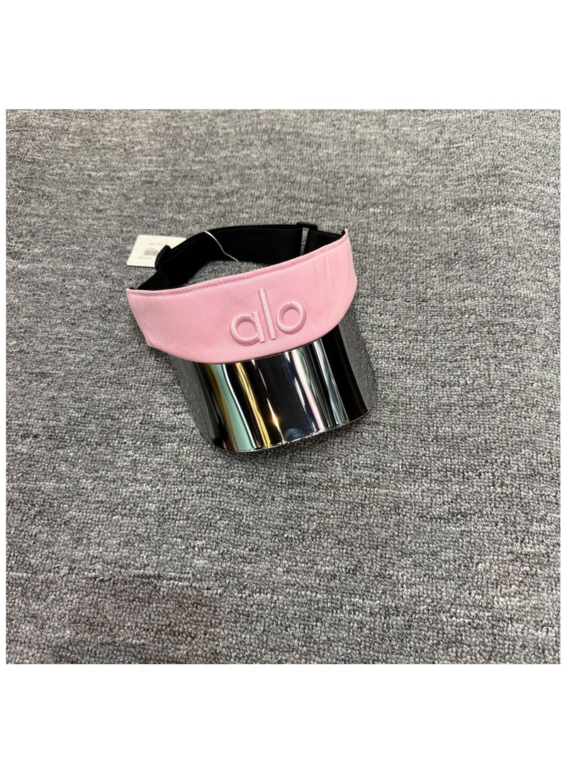 Alo Pink Sunshade Cap