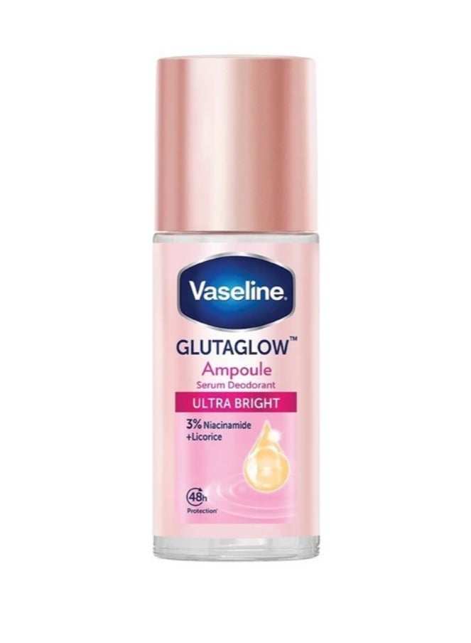 Vaseline Gluta Glow Ultra Bright – Thai Roll-On Deodorant – 45ml