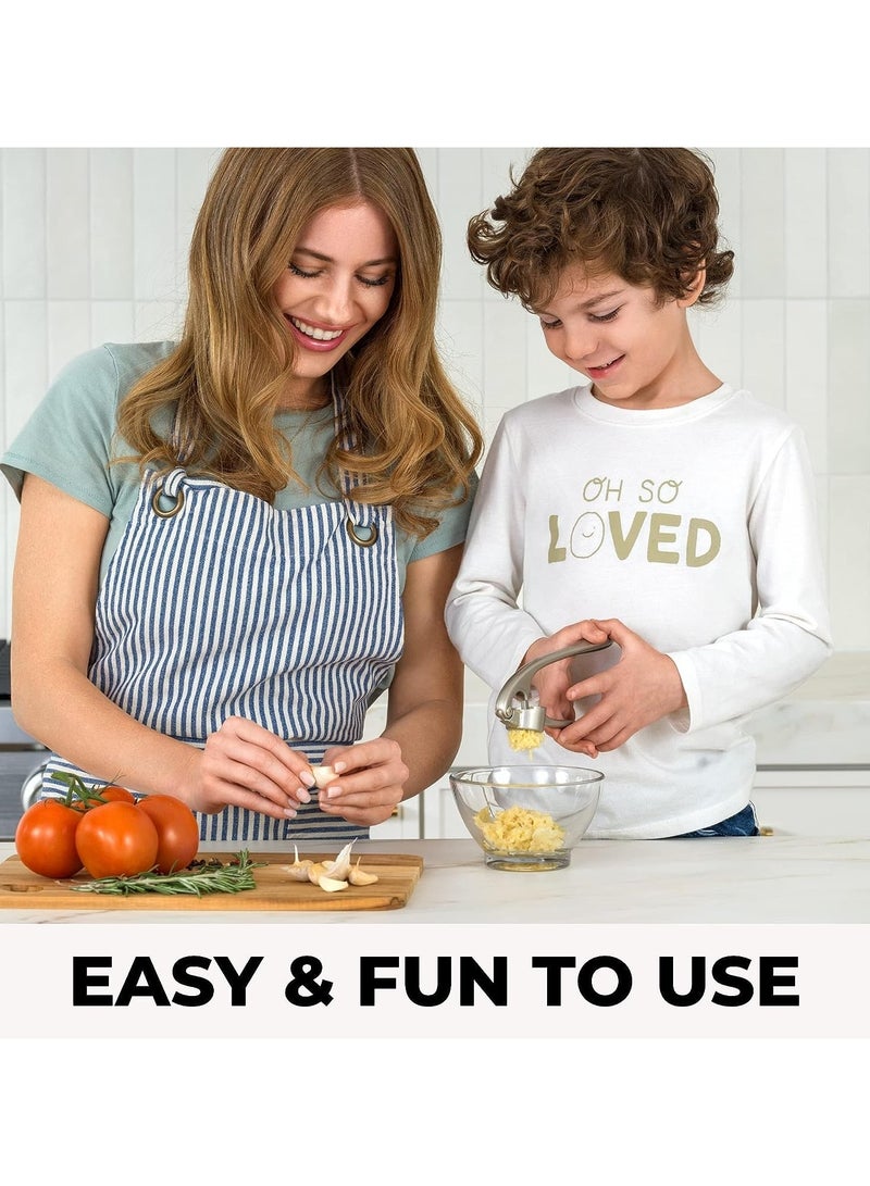 توب تشويس هراسة ثوم إستانلس ستيل متعددة الوظائف,مفرمة ثوم معدنية ، كسارة ثوم قابلة للغسل ، مفرمة ثوم المطبخ ، عصارة الزنجبيل - Image 5