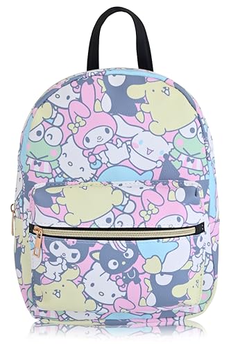 Fast Forward Sanrio Hello Kitty Backpack for Women, Men, Unisex | Cute PU Leather 10" Mini Backpack Purse | Hello Kitty Bag & Accessories - Image 1