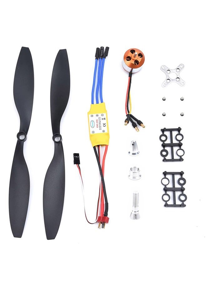 YoungRC A2212 1000KV Brushless Motor + 30A ESC Electric Speed Controller + 1045 Propeller CW CCW Kit for RC Multicopter Quadcopter - Image 1