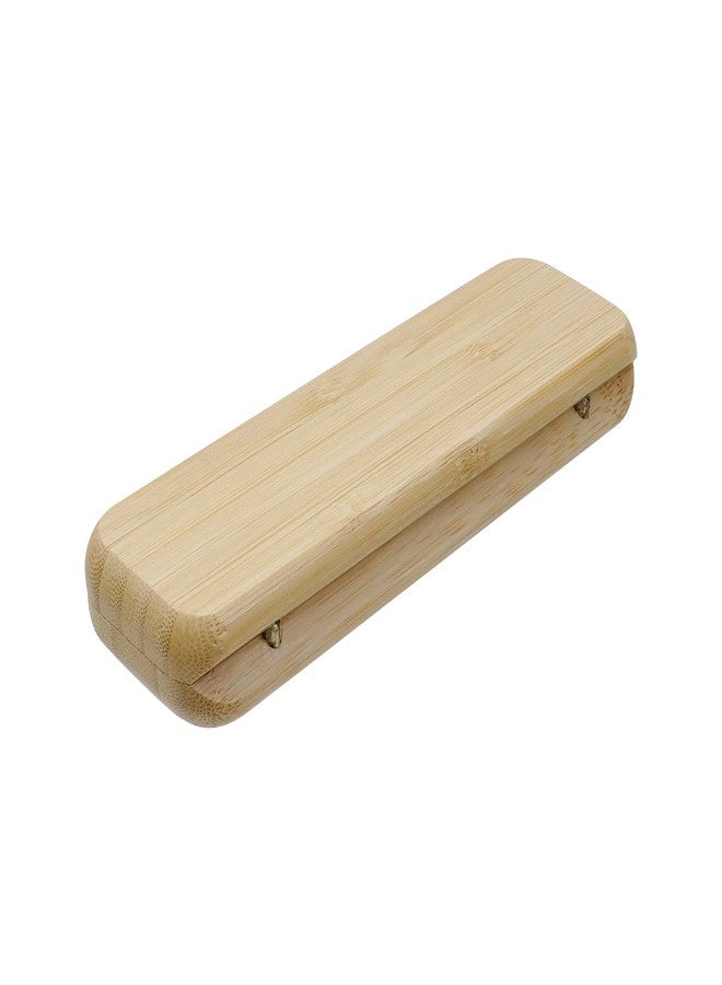 FarBoat 2 Slots Wooden Fountain Pen Collector Organizer Handmade Clamshell Pen Case Storage Gift Box for Pen - Image 3