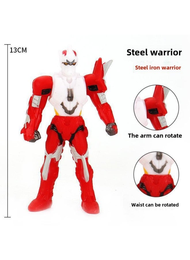 13CM Ultraman Soft Plastic Tiga Style Maltos Galaxy Zero Tiga Superman Children's Hot Toys Wholesale-Color:73, Iron Warrior - Image 1