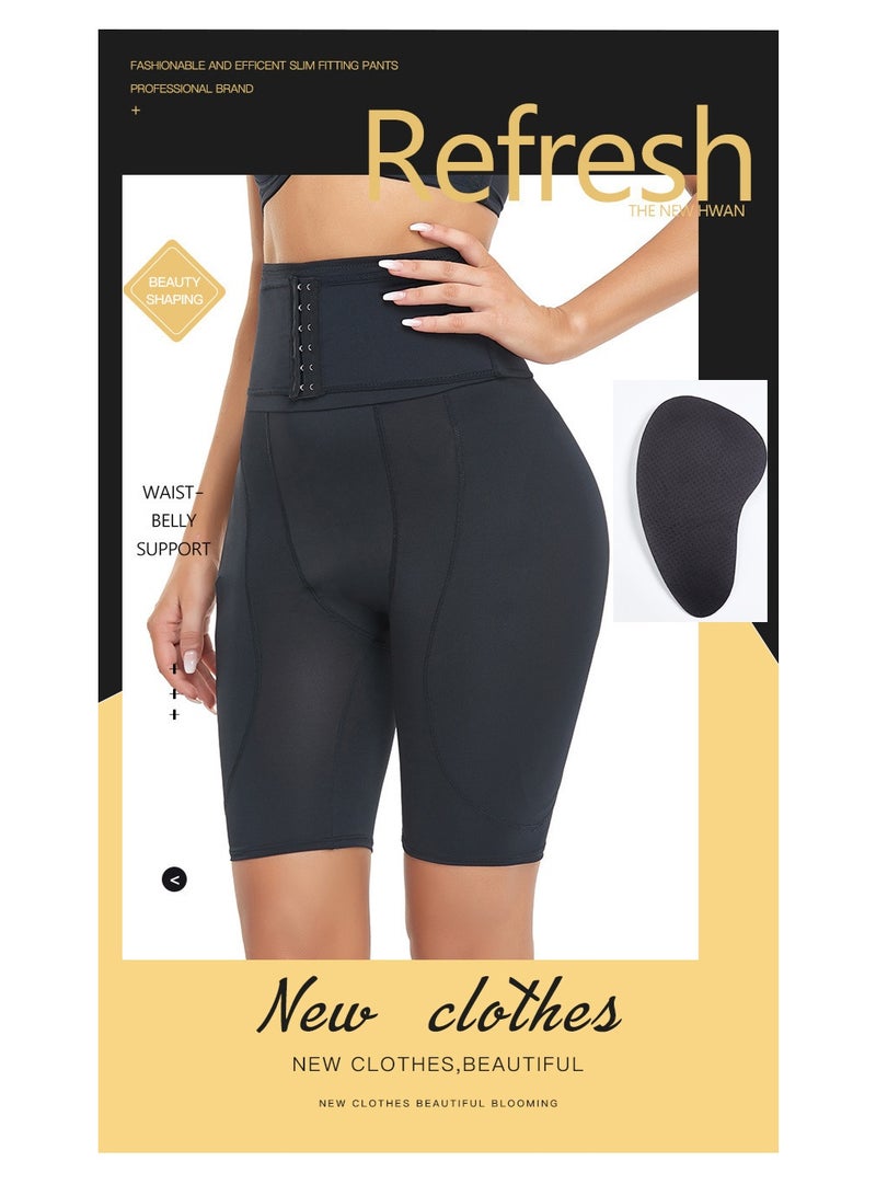 KUYING High Waisted Anti Glare Postpartum Waist Cinching And Hip Lifting Safety Pants For Body Shaping Set Of 2  - Image 2