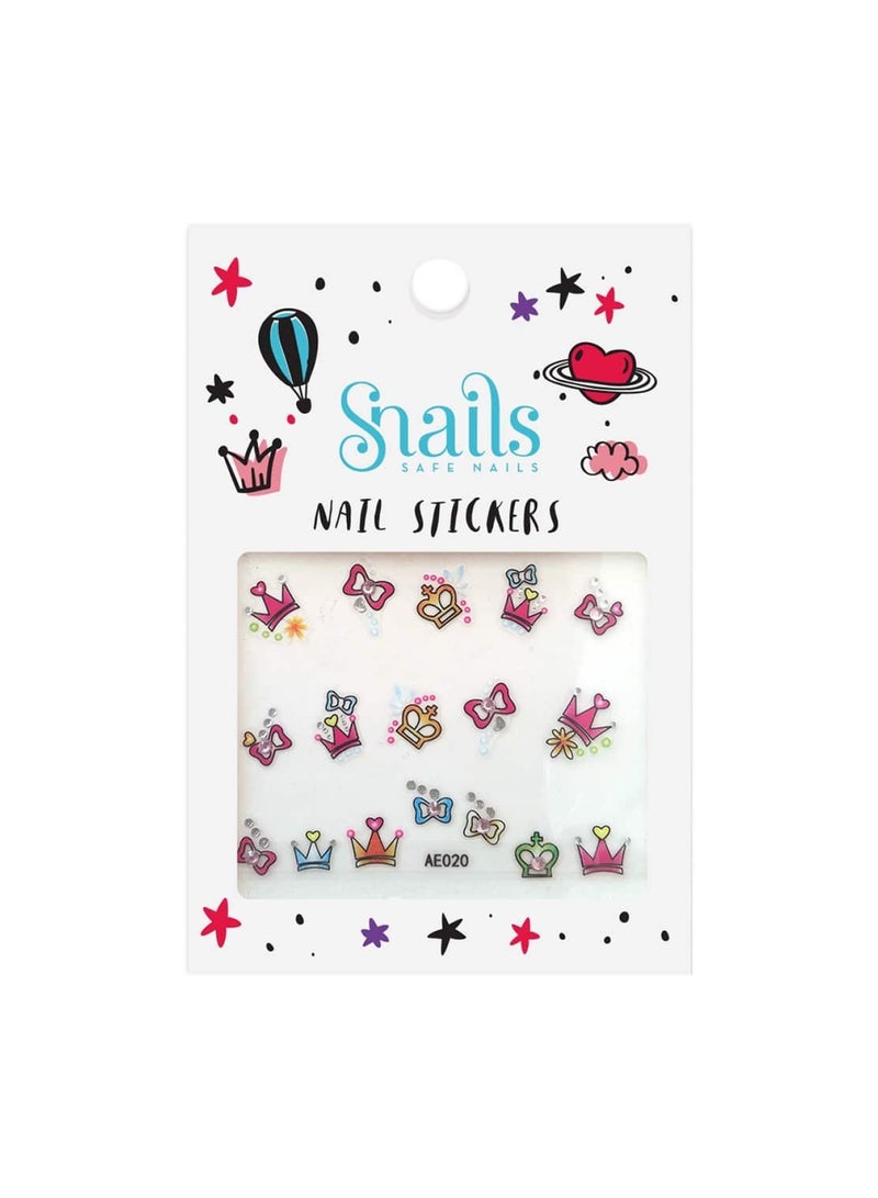 Snails Perfect Princess Nail Stickers - Ae020