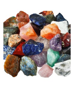 Excefore 1 lb Bulk Natural Raw Crystals Raw Rough Stones for Healing Crystals,Tumbling,Cabbing,Polishing,Lapidary,Wire Wrapping, Reiki Crystal Healing,Colorful Mixed Stones  - Image 4