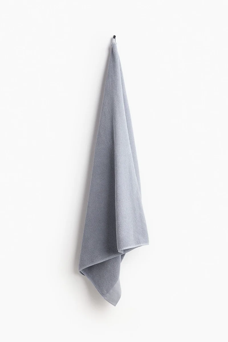 اتش اند ام منشفة استحمام من التيري القطني