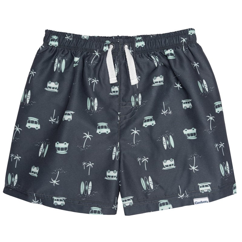Gerber Toddler Boys' Swim Trunks, Surf, 2T - Image 3