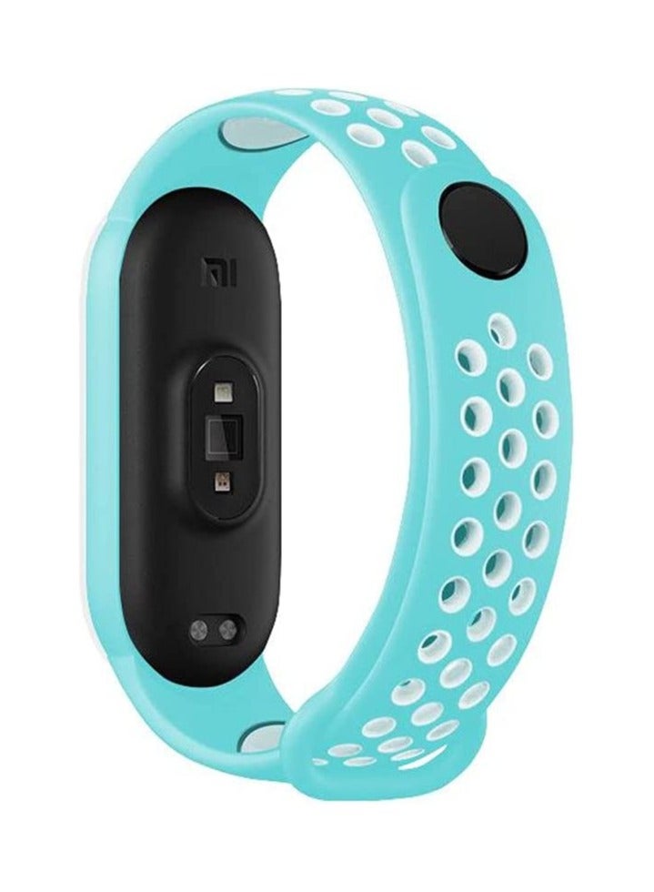 VITION Replacement Strap for Xiaomi mi band 6 Strap / mi band 5 Silicone Watch Band Air-Hole Breathable Wristbands - Image 3