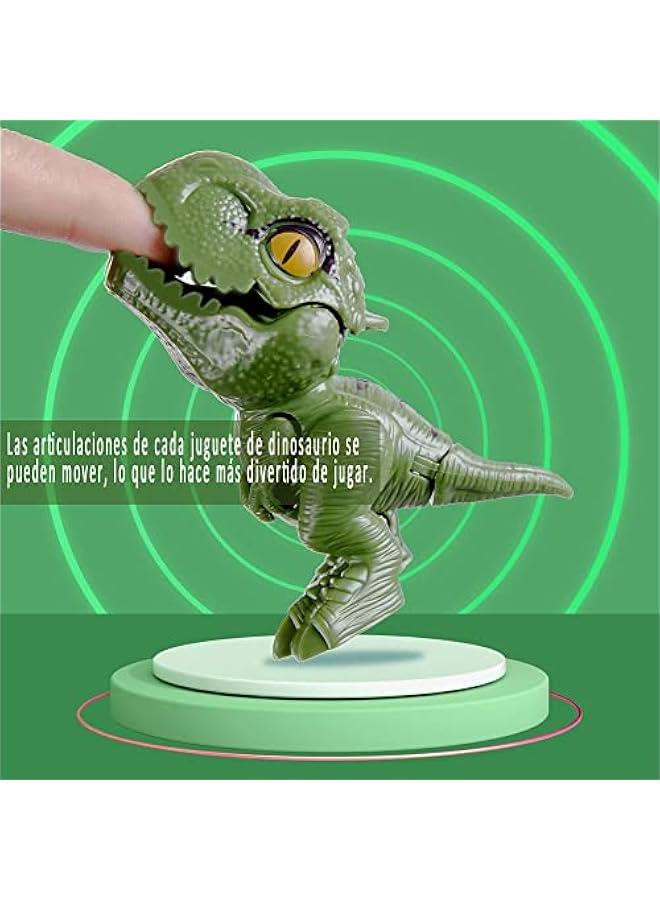 Dinosaur Finger Biting Toys 5 Pack Dinosaur Finger Biting Toys, Family Puzzle Games, Backpack Pendants,  Gifts, Collectibles.  - Image 2
