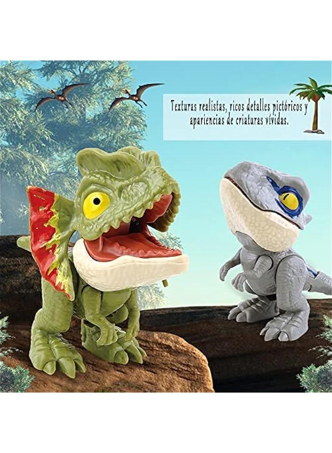 Dinosaur Finger Biting Toys 5 Pack Dinosaur Finger Biting Toys, Family Puzzle Games, Backpack Pendants,  Gifts, Collectibles.  - Image 4