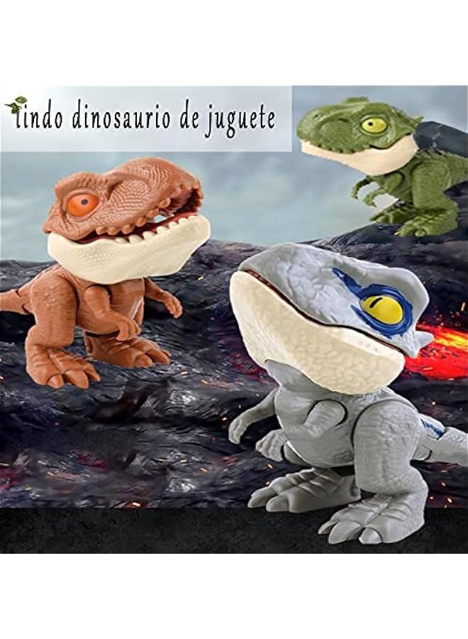 Dinosaur Finger Biting Toys 5 Pack Dinosaur Finger Biting Toys, Family Puzzle Games, Backpack Pendants,  Gifts, Collectibles.  - Image 5