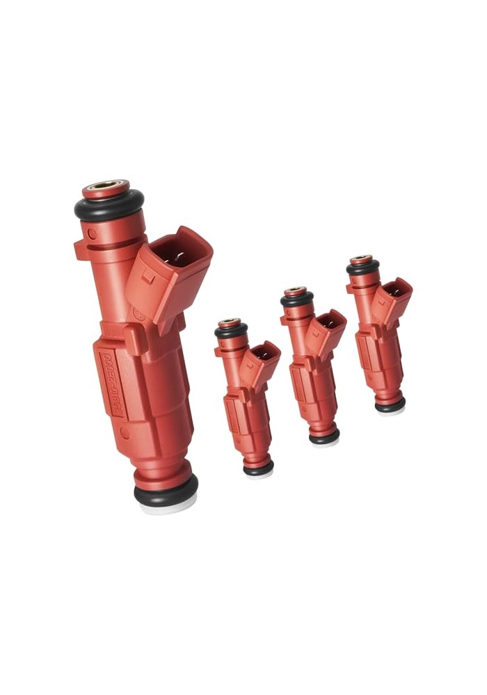 SeyPon Upgraded 12 Holes Fuel Injectors Fits For Hyundai Elantra For Kia ForteSoul L4 18L20L 20112016 OEM 353102E000 1581531 FJ1182 4 Pcs - Image 1