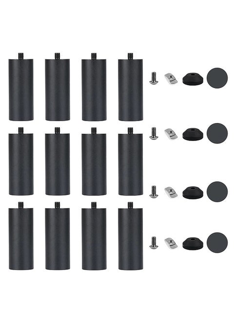 Laser Engraving Machine Auxiliary Heightening Column 12pcs Increased 150MM Suitable For TTS-55 / TTS55/TTS 10/A5/A5 pro Laser Engraver Used with Y-Axis Rotation Module