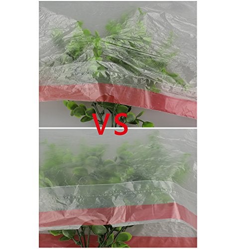 Pekky 6 Gallon Clear Trash Bags Drawstring, Heavy Duty, 120 Counts - Image 4