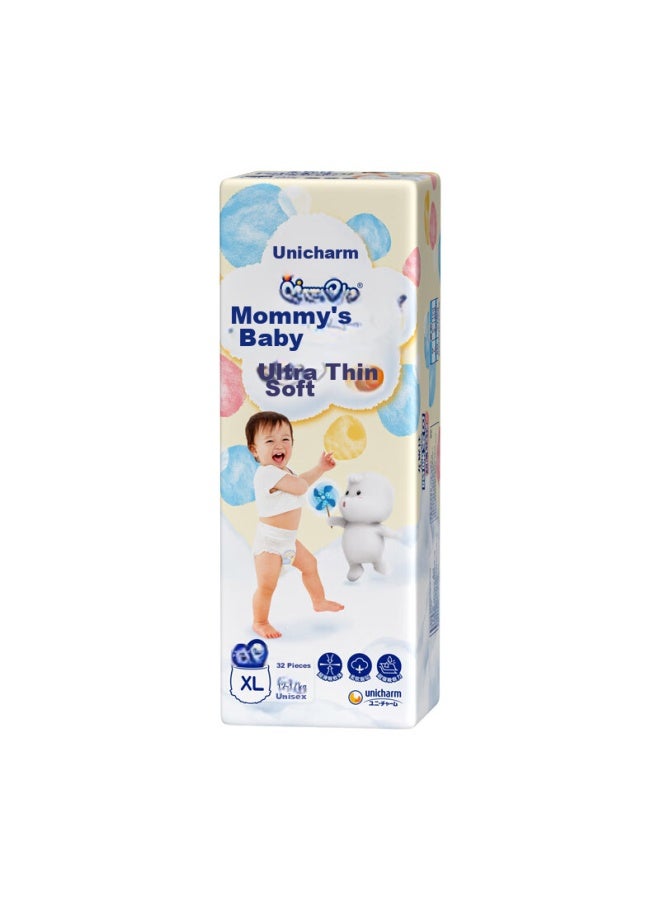 MamyPoko Mami Baby Infant Diapers XL 32 Pieces , Pull-ups, Diapers - Image 5