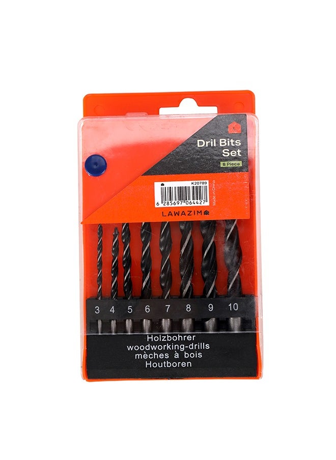 LAWAZIM 8-Piece Drill Bits Set  - Image 5