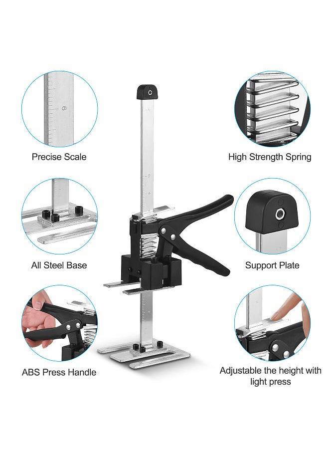 Generic 15 inches Labor Saving Arm Jack 2 Pack Multifunctional Height Adjustment Lifting Device Furniture Lifter Jacks  - Image 3