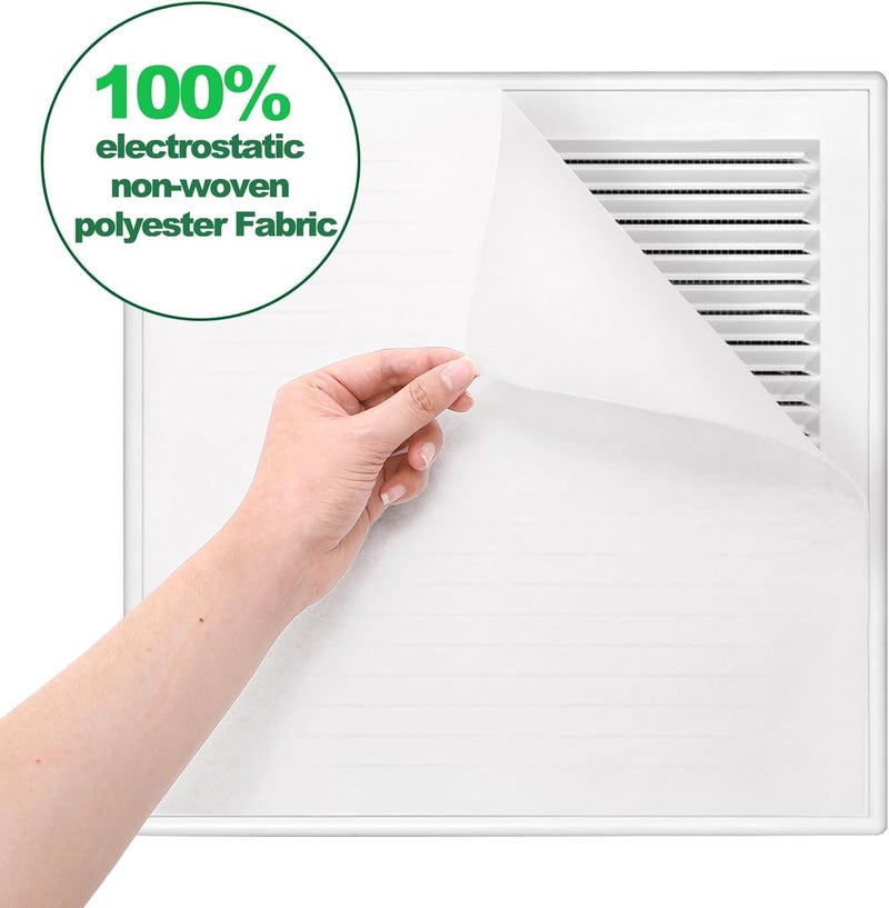 98 x 18 Inches Air Vent Filter Accessories with Adhesive Hook Tape - Image 5