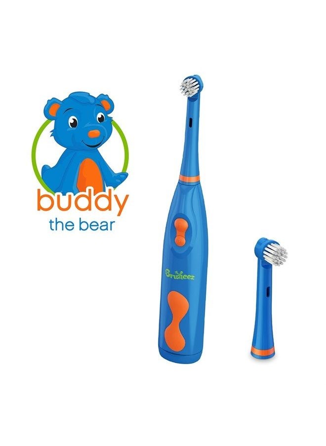 Brusheez - ® Electronic Toothbrush Replacement Brush Heads 2 Pack (Buddy The Bear) - Image 1