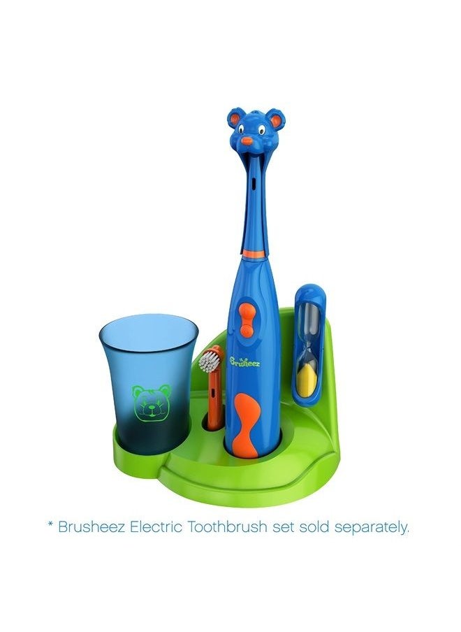 Brusheez - ® Electronic Toothbrush Replacement Brush Heads 2 Pack (Buddy The Bear) - Image 1