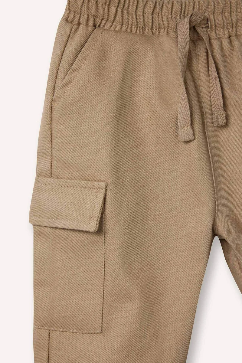 DeFacto Baby Boy Cargo Fit Jogger Gabardine Trousers