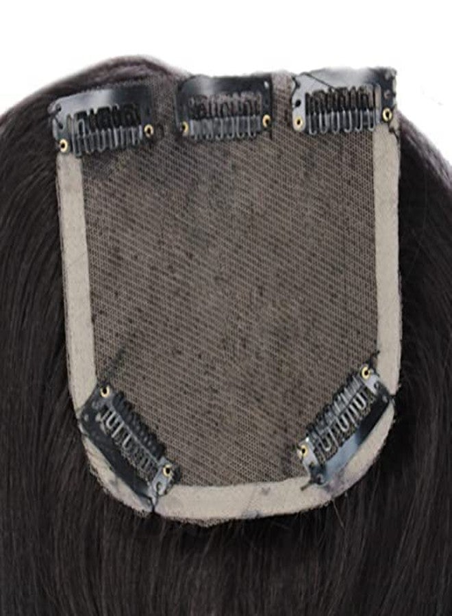 فولي شعر مستعار بمشابك أمامية كاملة لتغطية بقع الصلع لدى النساء والفتيات (بني) - Image 5