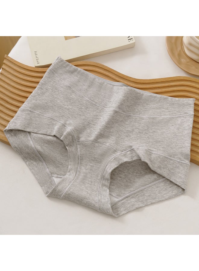 Women's Boxer Briefs 10a Antibacterial Extended Crotch Category A Baby Cotton Floral Girls Pure Cotton Underwear Women's Mid-waist Cotton Women's