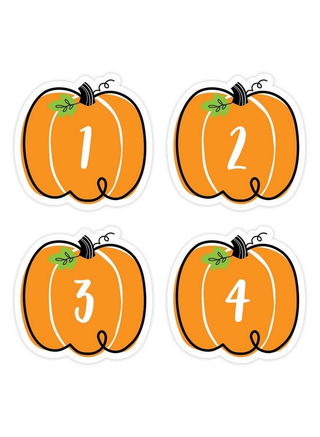 Creative Teaching Press CTP Doodle Pumpkins Calendar Days Learning Décor Accents for Halloween & Fall Classroom Theme (Creative Teaching Press 10586)  - Image 1