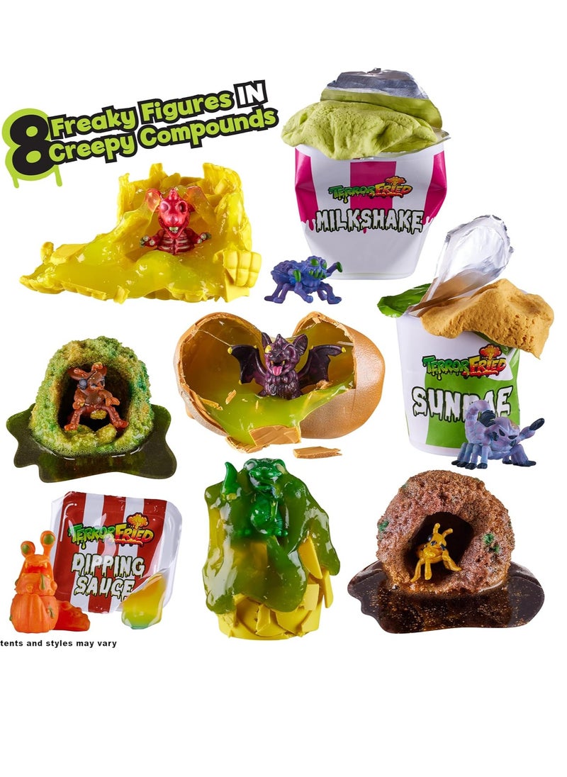 Gross Bucket, When Fast Food Goes Bad, Gross collectables with Slime, Boys Aged 4-10, Multiple Compound Play, Multicolour