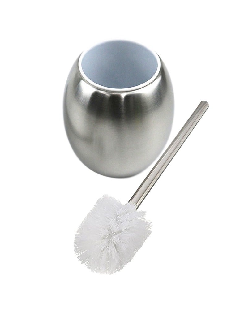 لاكوت Toilet Brush with Holder, Compact Toilet Bowl Cleaner with Stainless Steel Long Handle - Image 2