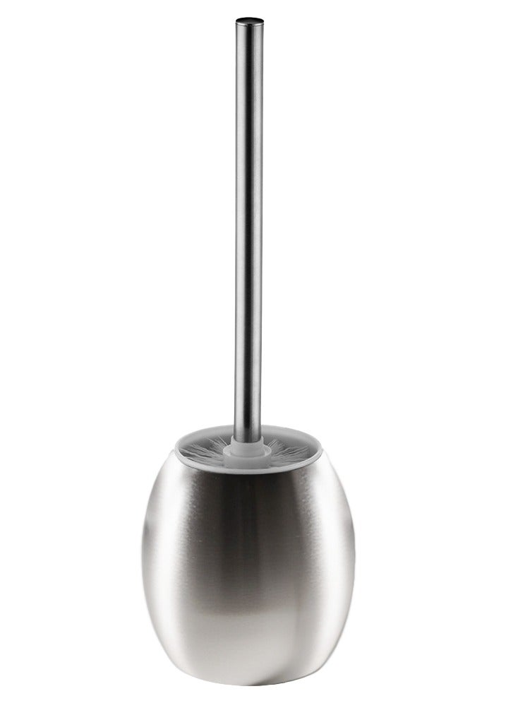 لاكوت Toilet Brush with Holder, Compact Toilet Bowl Cleaner with Stainless Steel Long Handle - Image 1