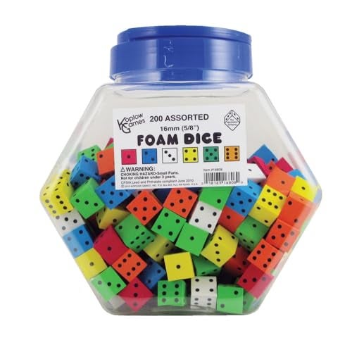Koplow Games ألعاب كوبلو 16808 نرد رغوي متنوع - Image 1