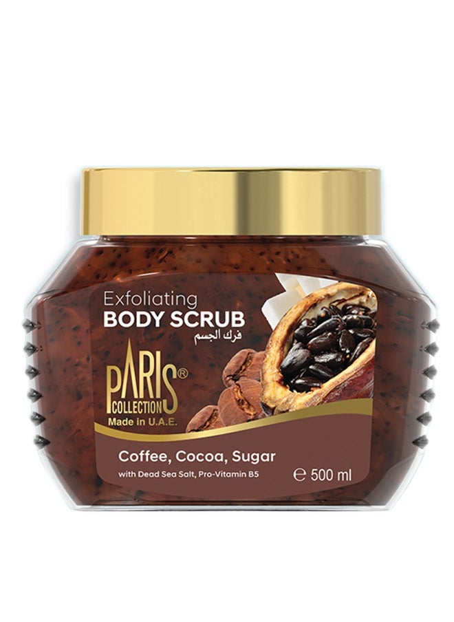 Coffee, Cocoa and Sugar Exfoliating Body Scrub 500ml