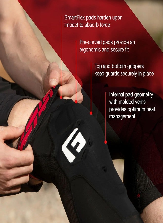 G-Form X4 MTB Knee Guards, Black, Adult Large - Image 5
