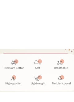 insular Single Layer Swaddle Wrapped Blanket  - Image 2