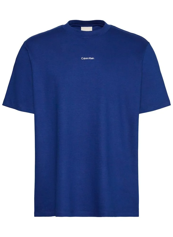 CALVIN KLEIN  Logo Pique T-Shirt for Men | Best Price UAE