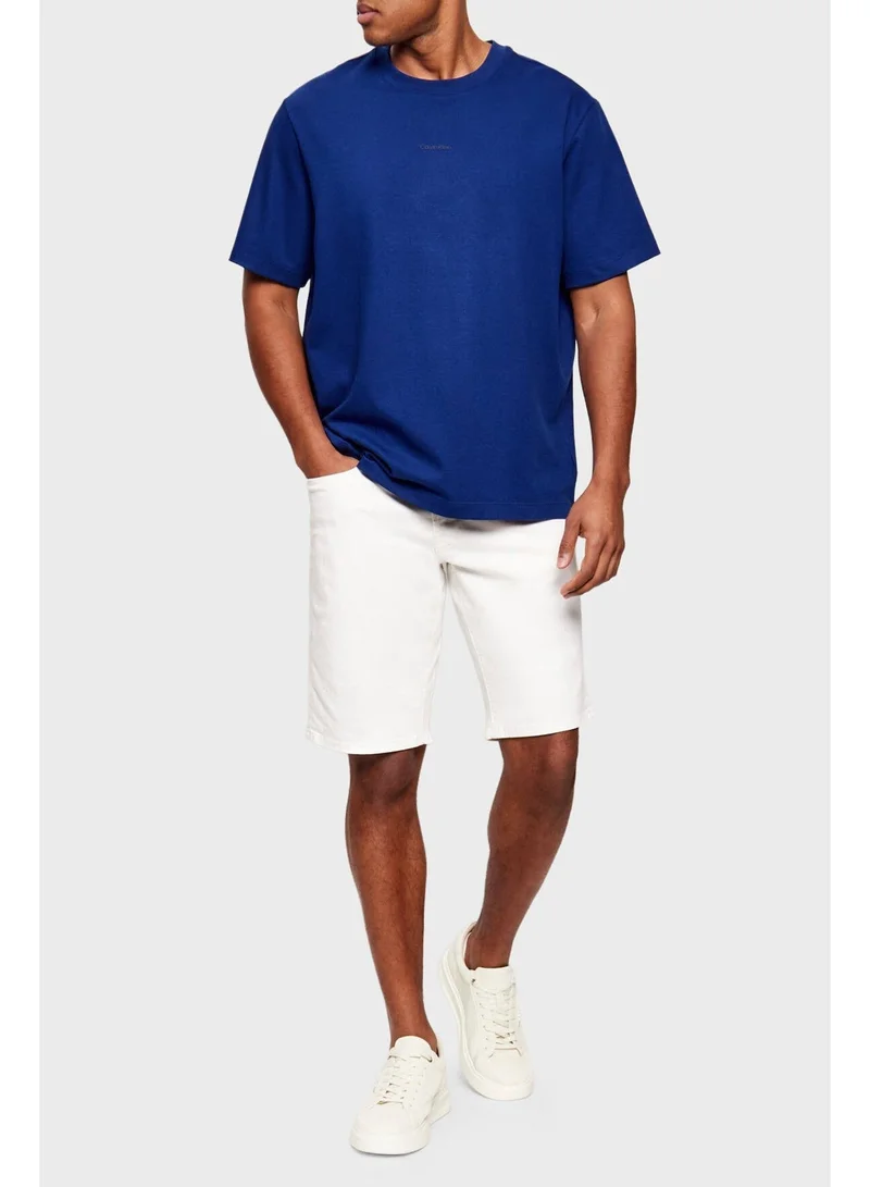 Calvin Klein  Crew Neck Pique T-Shirt for Men | Best Price UAE