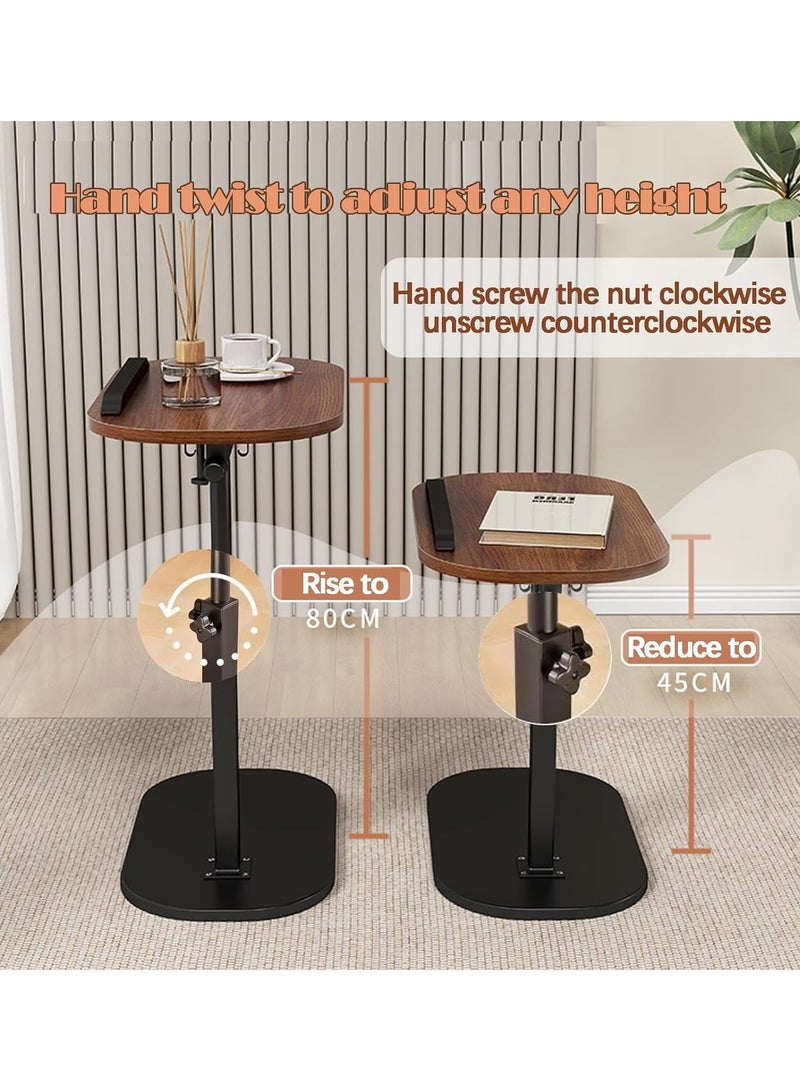 DubaiGallery Adjustable Coffee Table Side Table Meja Kopi Simple Corners Living room Table Home Bedside Table - Image 2