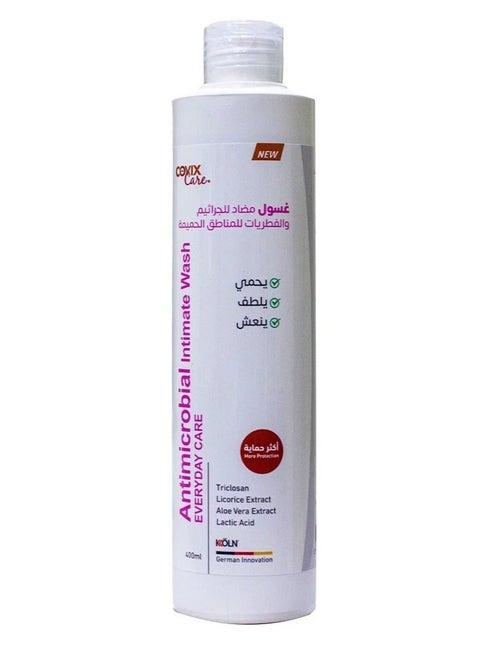 Antibacterial And Antifungal Intimate Wash 400 ml