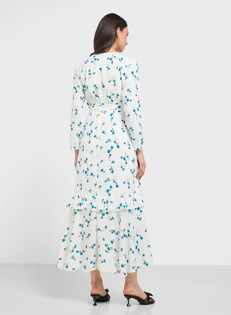 ELLA Floral Print Dress  - Image 2