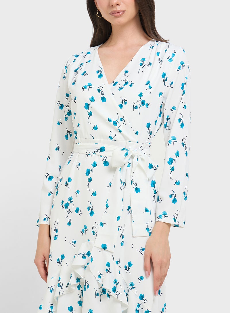 ELLA Floral Print Dress  - Image 3