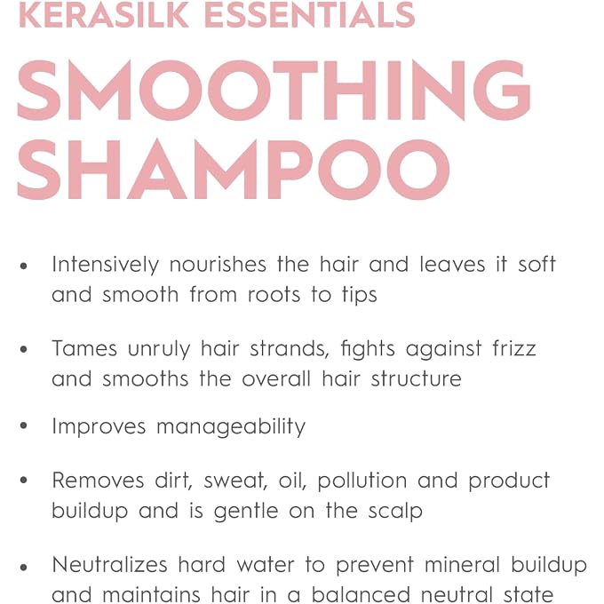 Kerasilk Essentials Smoothing Shampoo 75 ml - Image 2